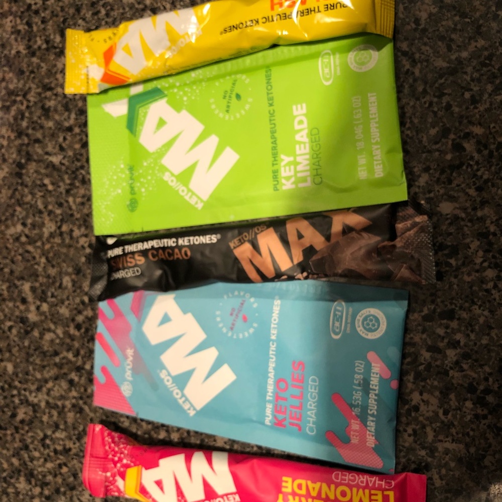 5 pack variety flavors Keto OS